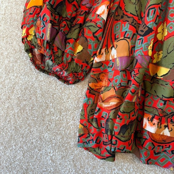 Rhode Dafina Top Size Small Highland Orchard Bramble Berry Print - Picture 5 of 10